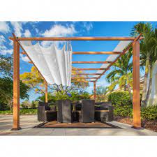 Country Cottage Farmhouse Gazebowithfireplace Pergola Plans Pergola Patio Aluminum Pergola