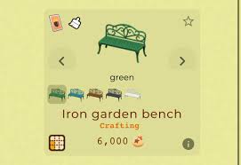 The back and seat of the bench are landscaping timbers which get slid through the slats in the blocks. Iron Garden Chair Animal Crossing Off 62