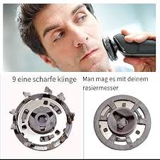 CIELONI SH30 Replacement Heads Compatible with Philips Norelco Series 3000,  2000, 1000, S738, S1560 & S1211, 9 Stainless Steel Foil Heads, Silver,  Corded Electric, Men's Grooming, For Men : Buy Online at