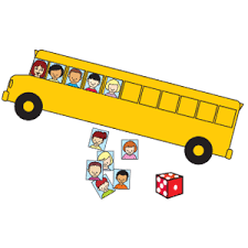 Schoolbus School Friends Roll The Dice Counting Activity From Themailbox Com Preschool Math Transportation Preschool Preschool