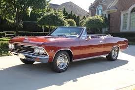 This stunning example comes in a spotless lemonwood yellow paint job complemented by a clean black interior. 1966 Chevrolet Chevelle Classic Cars For Sale Michigan Muscle Old Cars Vanguard Motor Sales