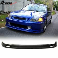 Honda civic 1998 body kit. Fits 96 98 Honda Civic Ek Mugen Style Front Bumper Pp Lip Chin Spoiler Body Kit Ebay