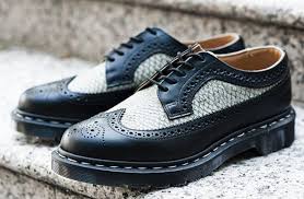 Black And White Wingtip Doc Martens Dr Martens Made In England Mie 3989 Brogue Shoe Brogue Shoes Dress Shoes Men Mens Fashion