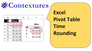 How To Fix Excel Pivot Table Time Rounding