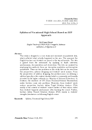 Esp desy e rpp dan silabus. Esp Syllabus Sample Pdf
