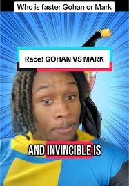 Gohan vs Mark: Speed Comparison in Anime