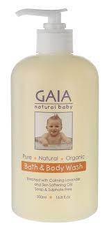 Summer infant deluxe baby bather. Gaia Natural Baby Bath And Body Wash 500ml Chotobaby Inc