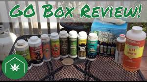 general organics go box cannabis review youtube