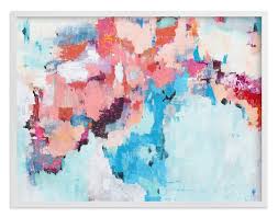 Check spelling or type a new query. Pink And Blue Abstract Painting Wall Art Prints By Caryn Owen Minted