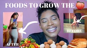 They help you keep your mind on things and really improve your powers of concentration on the physical side, foods like mangoes, oranges and peaches have lots of vitamin c. Foods That Grow Your Glutes Bigger Rounder Bum Youtube