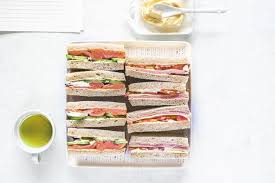 Zweierlei Sandwiches Mit Lachs Und Schinken Foodboom Rezept Schinken Sandwiches Lachs