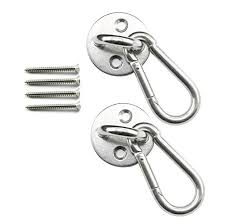 Check spelling or type a new query. Heyous 2 Set M8 Suspension Ceiling Wall Mount U Hook Anchor Hanger Stainless Steel Heavy Duty Multi Purpose Hammock Swing Ceiling Hook Round Base Plate With Snap Hook Buy Online In Grenada