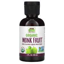 One of the other medical uses of the fruit is to increase lifespan. Now Foods Real Food Organic Monk Fruit Liquid Sweetener 2 Fl Oz 59 Ml Iherb