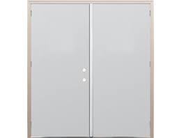 The most popular entry doors come in either steel or fiberglass construction, each with their own unique benefits. Mastercraft Primed Steel Flush Exterior Double Door System At Menards