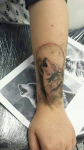 Wolf tattoos are some of the most popular body art designs for men because of their untamed nature and strong associations a sleeve tattoo starts at your shoulder and continues down to your wrist. Howling Wolf Designs Shefalitayal
