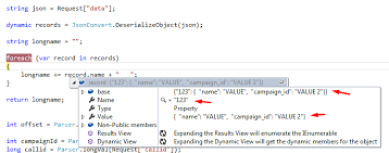 I need to access json data. How To Convert Json String To An Object In C Then Access It S Property Dynamiclly Stack Overflow