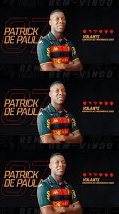 Sport anuncia a contrata&ccedil;&atilde;o de Patrick de Paula, ex-Palmeiras e Botafogo, Remo., Nesta segunda-feira, o Sport anunciou a contrata&ccedil;&atilde;o de Patrick de Paula, ex-Palmeiras e Botafogo. Aos 26 anos de idade, ...