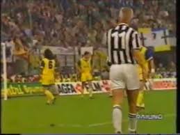 Ronde) met scorers, opstellingen, wissels, gele en rode kaarten. Juventus Parma 1 1 17 05 1995 Ritorno Finale Coppa Uefa Youtube