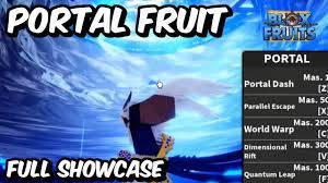 NEW Portal Fruit FULL SHOWCASE! | Blox Fruits Portal Fruit Full Showcase &  Review - YouTube