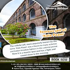 Pin By Seabury Holidays On Andaman Packages Tourist Spots Tourist Cellular Jail