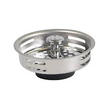 Kitchen sink strainer and stopper. Kitchen Sink Strainer Stopper 2 In 1 Stainless Steel Spring Clip Basket Drains Ebay