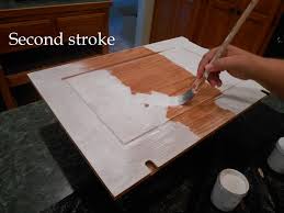 using chalk paint for oak kitchen