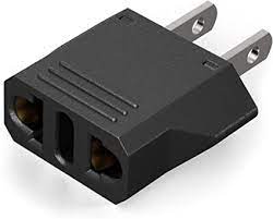 Maybe you would like to learn more about one of these? Amazon Com Us Plug Adapter European To Usa Adapter Unidapt Small European To American Outlet Plug Adapter Eu To Us Adapter Universal Input Europe Asia To Usa Canada Travel Power Plug Adapter 1 Pack Black Electronics