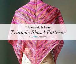 Intermediate carnation is a light and dreamy shawl. 11 Triangle Shawl Knitting Patterns Free Allfreeknitting Com