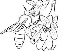 If you have problematic bees, you'll need to exterminate them before the problem becomes even more serious. Free Printable Bee Coloring Pages For Kids Bee Coloring Pages Insect Coloring Pages Flower Coloring Pages