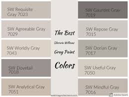 Calming bedroom paint colors inspirations with charming images paints sherwin williams. I D Have To Think Gray Is The Go To Paint Color When Painting Your Home It Meshes Wi Sherwin Williams Paint Gray Farmhouse Paint Colors Paint Colors For Home
