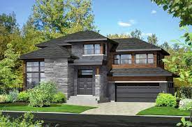 Plan 80940pm Contemporary 3 Bed Multi Level House Plan Modern Style House Plans Two Storey House Architectural Design House Plans