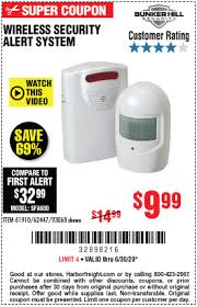 It can monitor your home and office by stably. Bunker Hill Security Wireless Security Alert System For 9 99 Harbor Freight Coupons