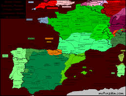 France Spain Portugal Andorra Basque Country Linguistic Map