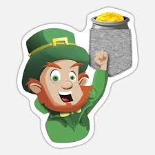 Pot Of Gold Stickers