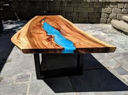 Epoxy Resin Table Top Made By Wood Touch In Nj All Our Epoxy Resin Table Tops Can Be Delivered To Nj Ny Resin Table Top Reclaimed Wood Furniture Resin Table