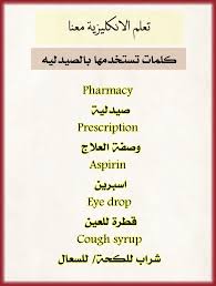 كلمات تستخدمها في الصيدلية معلومة مهمة Good Morning نتمنى المشاركة ليتسنى لنا تقديم المزيد Ph Learn English Words Learn English Vocabulary English Phrases
