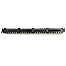 Cat6 24 port solderless patch panel. Cat6 Patch Panel 110 Type 24 Port 568a B Compatible