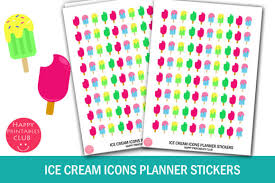 Free vectors and icons in svg format. 1 Ice Cream Stickers Designs Graphics