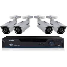Lorex 8 Channel 4k Uhd Nvr With 2tb Hdd And 4 4k Lnr610824kb B H