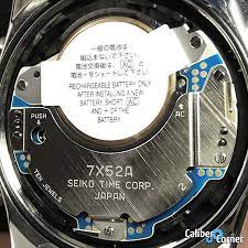 Seiko Caliber 7x52 Watch Movement Caliber Corner