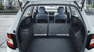 The interior of the škoda fabia estate has been designed to enhance the driving experience. White Fabia Estate Boot Space Rainworth Skoda