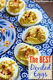 The Best Ever Deviled Eggs Seriously Mrs Happy Homemaker Recipes Cooking Recipes Food