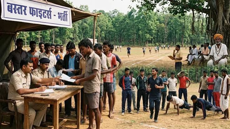 बस्तर फाइटर्स भर्ती: 5800 युवाओं को मिलेगा रोजगार, छत्तीसगढ़ सरकार का बड़ा फैसला - bastar fighters recruitment 5800 local youth get govt job chhattisgarh government decision