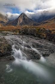 Fairy Pools Misty Cuillins Glen Brittle Isle Of Skye Scotland Fairy Pools Isle Of Skye Scotland