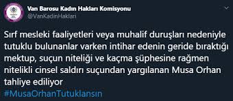 Uzman çavuş musa orhan'ın cinsel saldırısına uğradığı iddia edilen ve 16 temmuz'da intihar eden 18 yaşındaki i̇pek er hakkında tutuklamaya yönelik yakalama kararı çıkarılan musa orhan, tutuklandı. 7 Gun Tutuklu Kalan Uzman Cavus Musa Orhan In Tahliyesine Tepkiler Kim Koruyor Arkasinda Kim Var