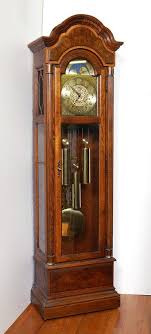 Howard Miller Oak Case Grandfather Clock 610 311 Grandfather Clock Modern Grandfather Clock Clock