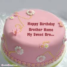 Special Birthday Cake For Brother Images Beautiful Birthday Cake With Brother Profile And Status Photo In 2020 Beautiful Birthday Cakes Birthday Cake For Brother Birthday Wishes Cake