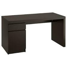 Ikea malm desk white stained oak veneer schreibtisch weiss. Ikea Malm Schreibtisch Burotisch Arbeitstisch Computertisch Tisch Buromobel Ebay