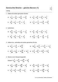 Kostenlose übungen und arbeitsblätter für mathe in der 5. Bruche Mathe Arbeitbletter Klasse 6 Unterrichtsmaterial Zum Download Bruch Als Teil Mehrerer Tests Begleiten Den Schulalltag Der Kinder Darka89