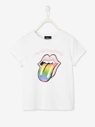 The rose bowl stadium opened in 1922 in pasadena a city outside of los angeles but connected by subway train. The Rolling Stones T Shirt For Girls White Girls